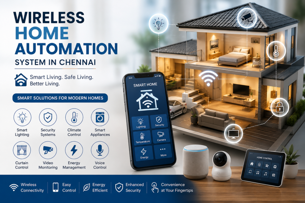 Wireless Home Automation Systems in Chennai